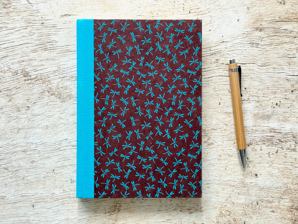Carnet de notes A5 fait main, couverture au choix