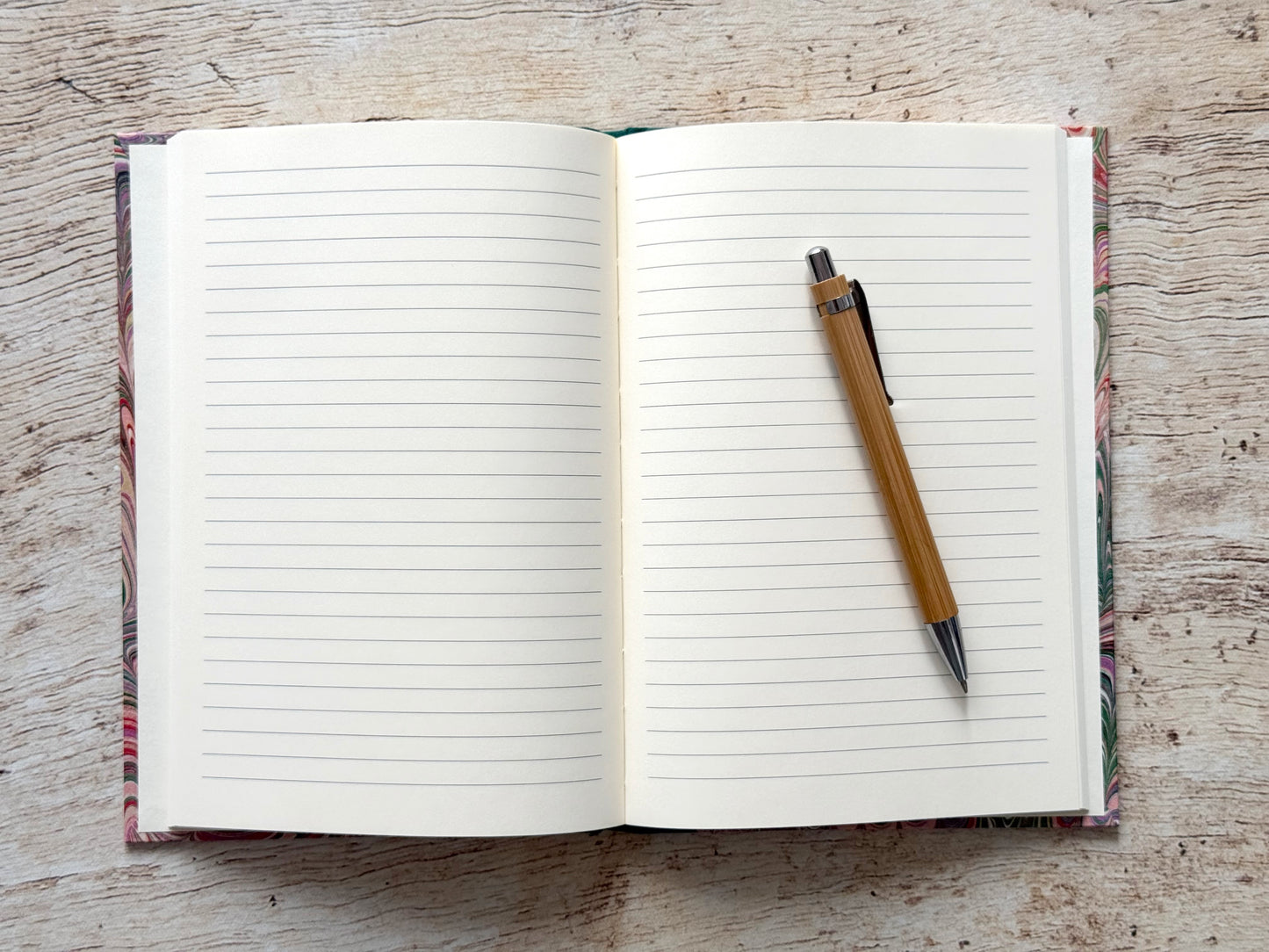 Carnet de notes A5 fait main, couverture au choix