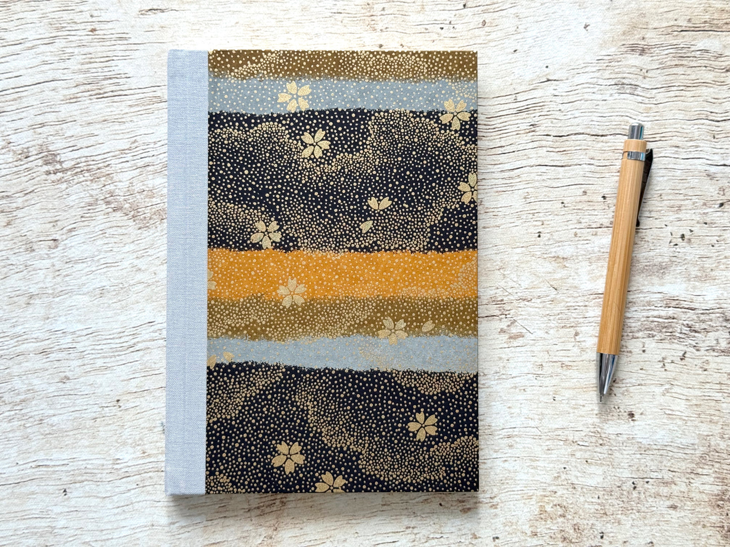 Carnet de notes A5 fait main, couverture au choix