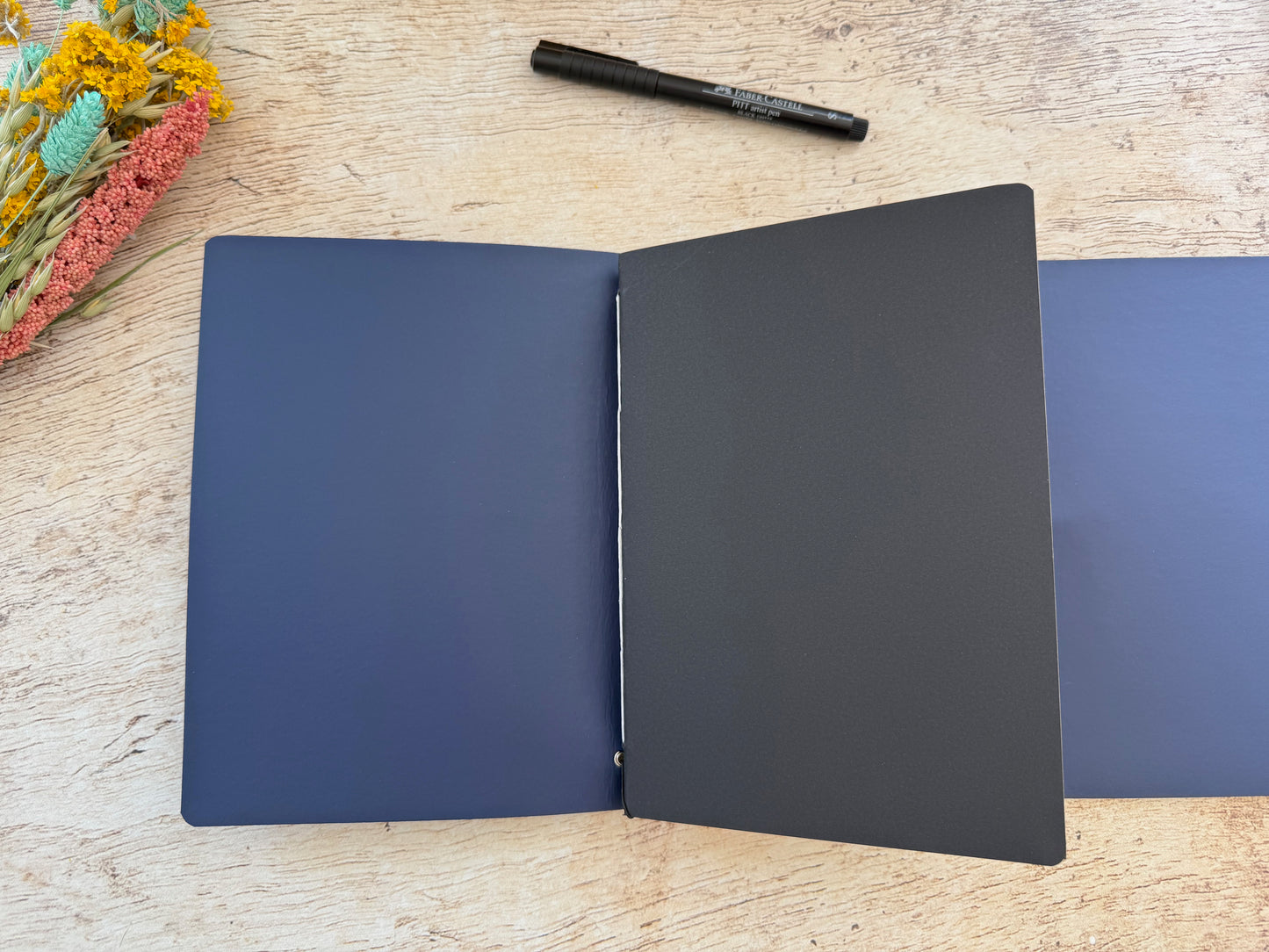 Carnet rechargeable fait main en matière végétale à base de pomme, couleurs et formats au choix