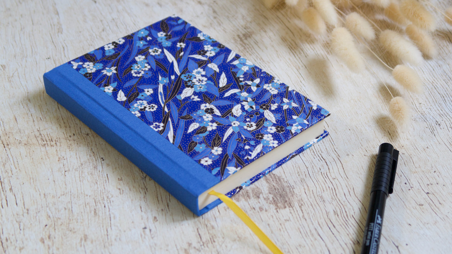 Agenda perpétuel personnalisable, couverture au choix, format moyen ou A5, fait main