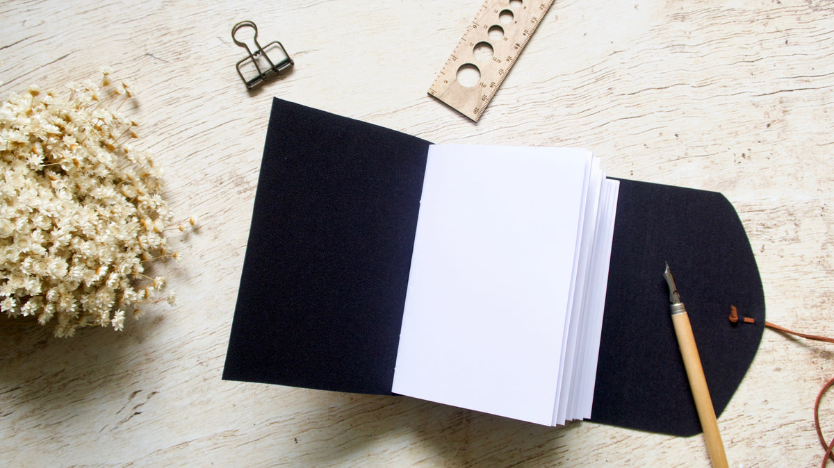 Carnet d'écriture format B6 – couverture en liège uni au choix