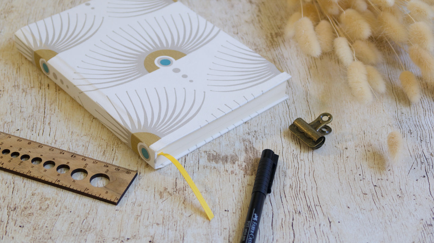 Journal perpétuel de 3 ou 5 ans personnalisable, couverture au choix, fait main sur commande