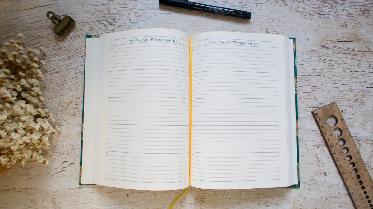 Journal de 5 ans - Jade vert