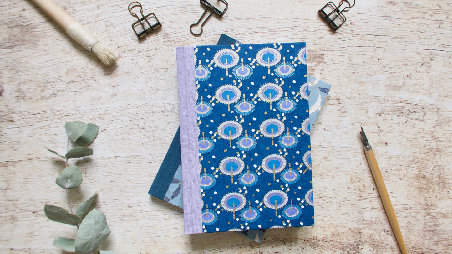 Journal perpétuel de 3 ou 5 ans personnalisable, couverture au choix, fait main sur commande