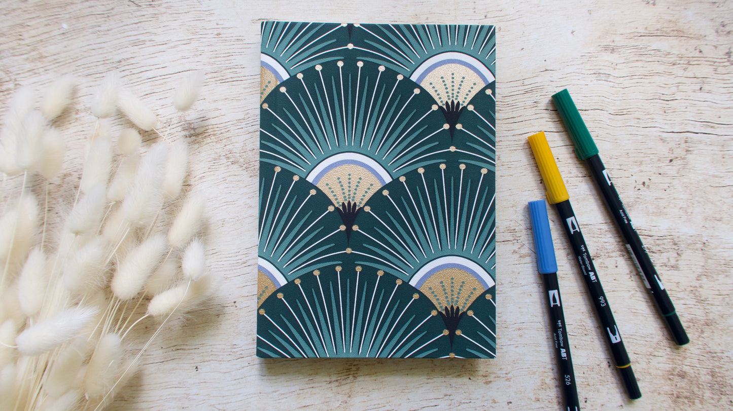 Bullet journal A5 personnalisable, couverture au choix, carnet à points fait main sur commande