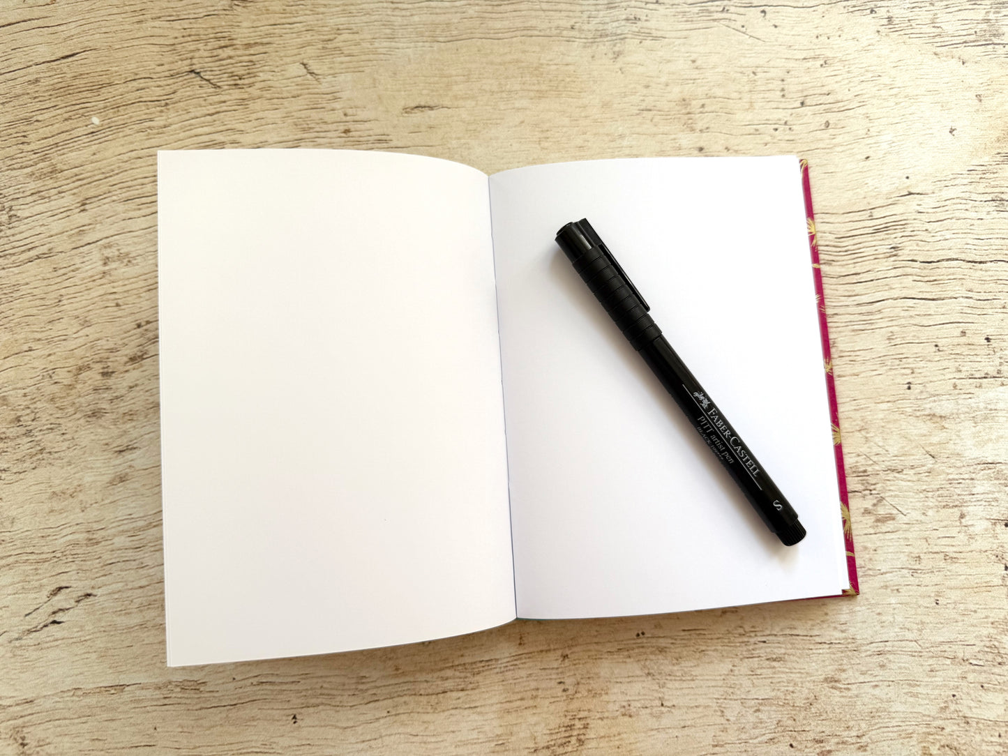 Carnet de notes format moyen épais, fait main, couverture au choix