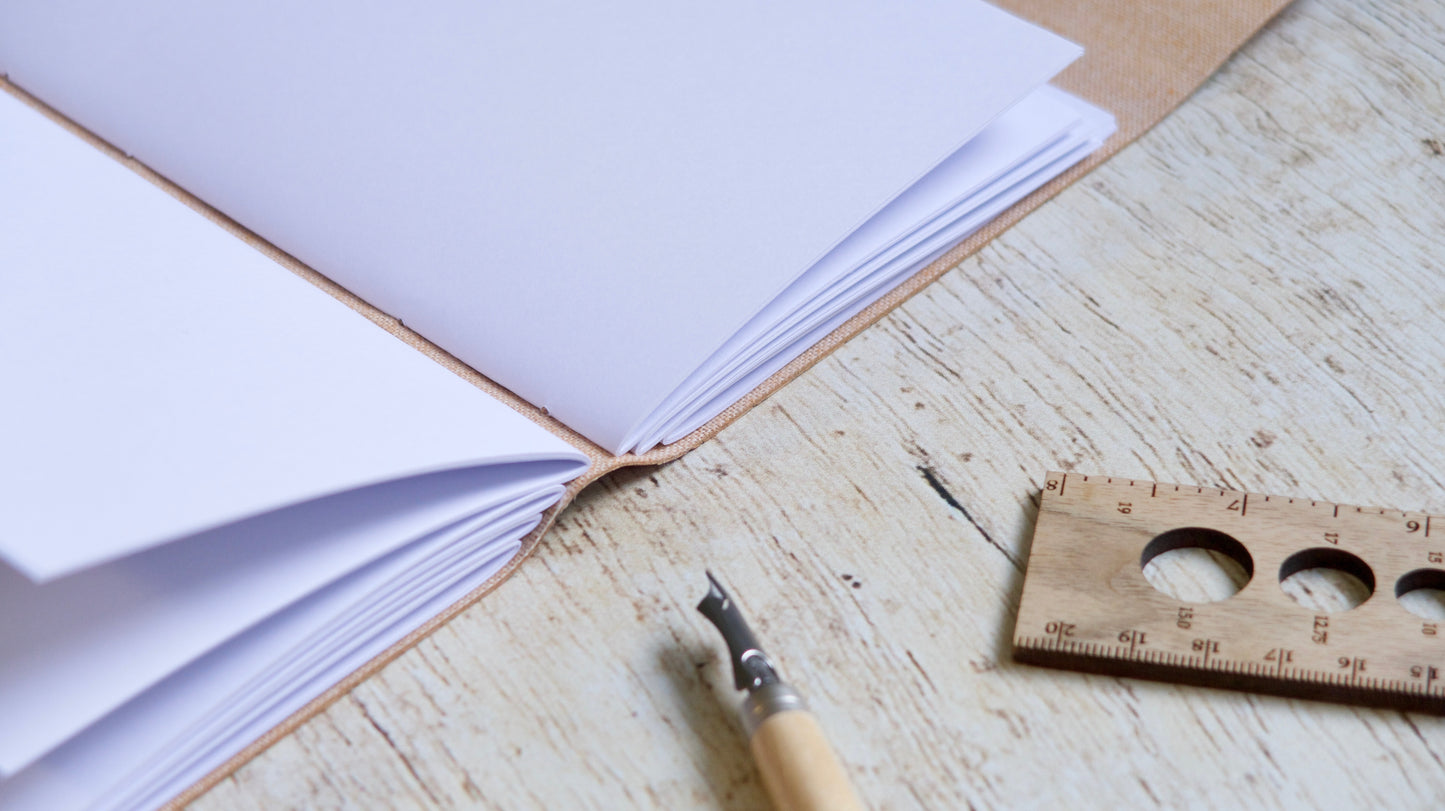 Carnet d'écriture format B6 – couverture en liège à motifs au choix