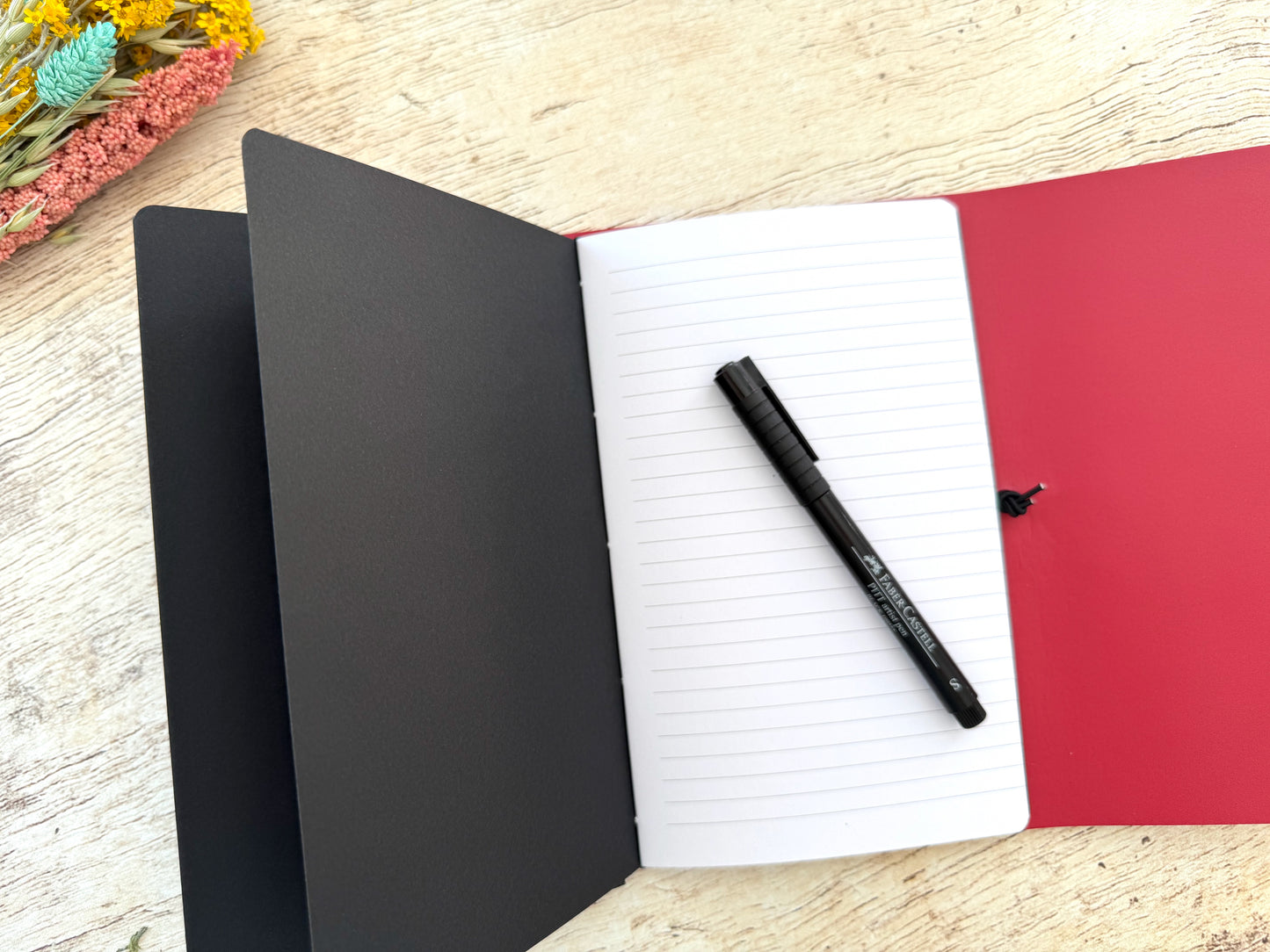 Recharge pour carnet rechargeable, cousue main, choix du papier