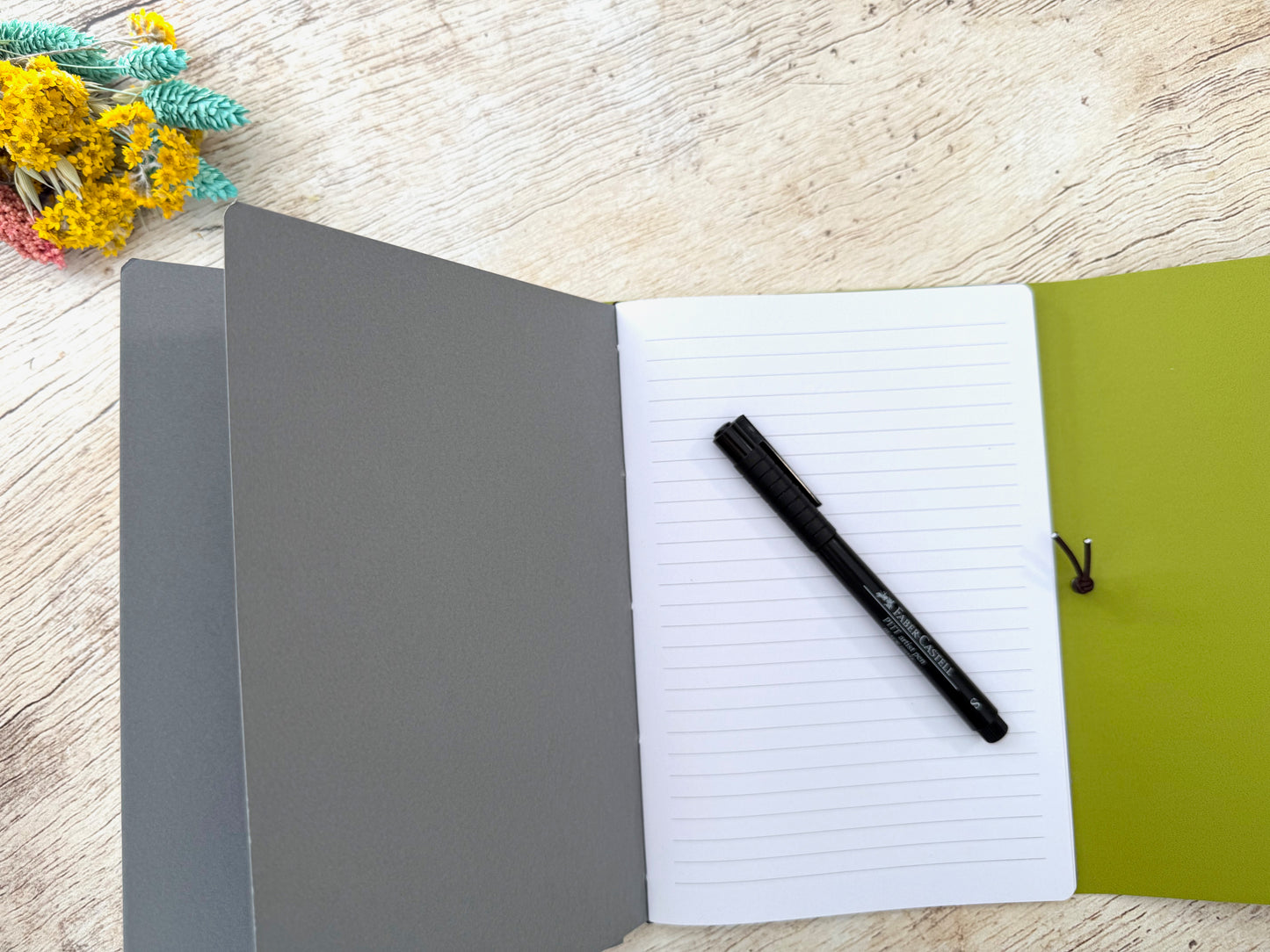 Recharge pour carnet rechargeable, cousue main, choix du papier